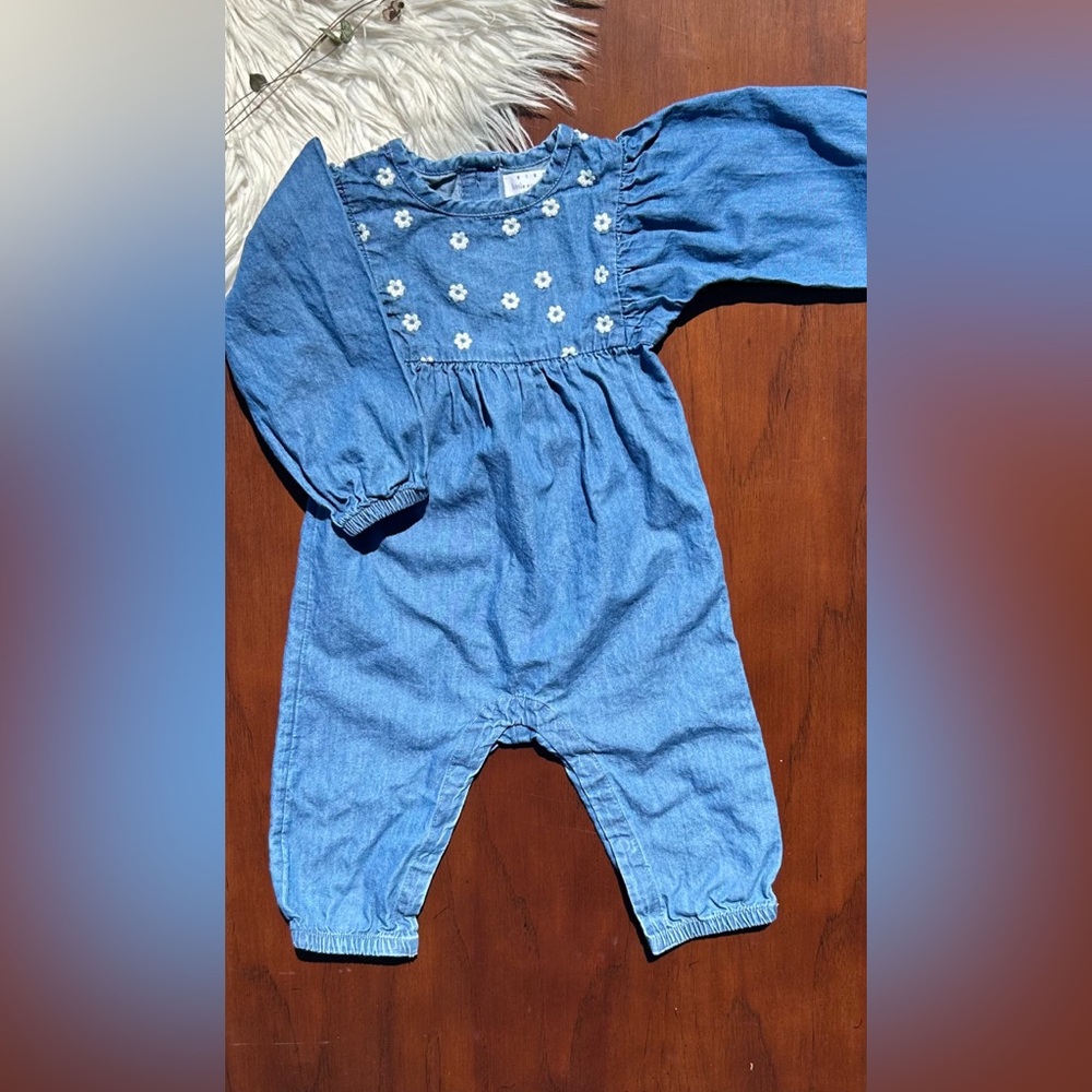 Rise Little Earthling romper 6-9m